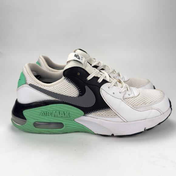 Nike Air Max Excee 'White Green Glow' Sneakers Shoes DM8346-100 Women's Size 9.5 - Picture 4 of 8